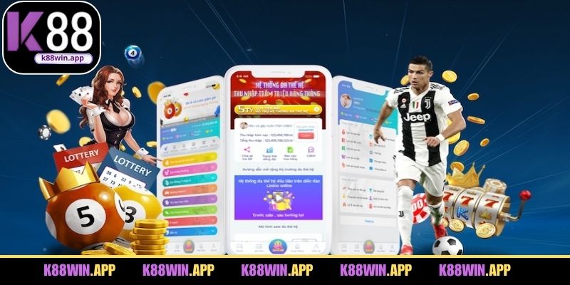 Ứng dụng K88 tối ưu trải nghiệm người chơi